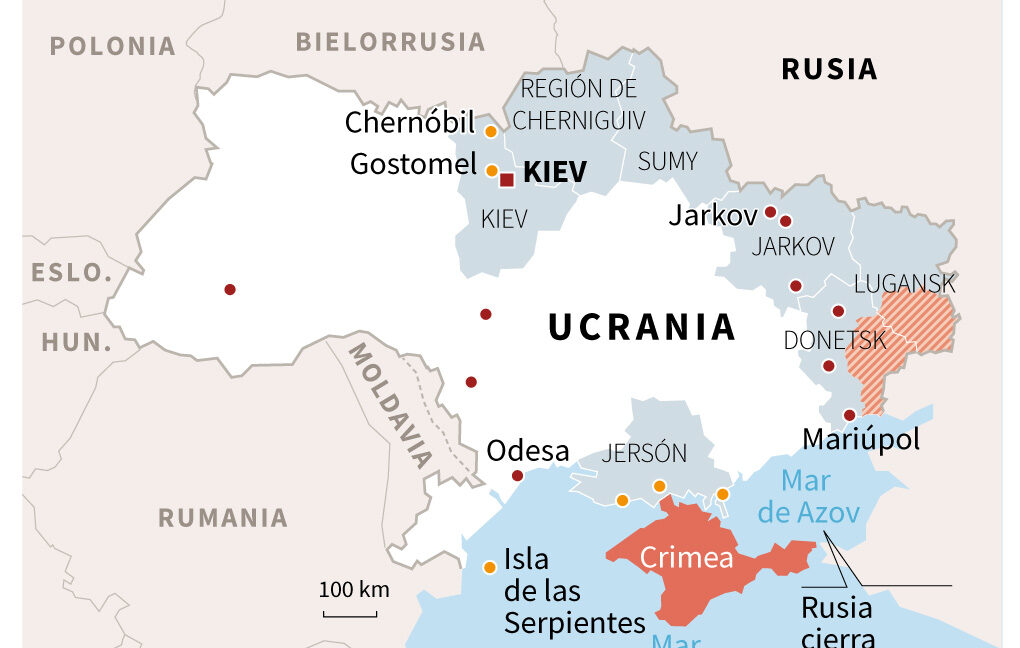 Inicio de la Guerra en Ucrania: La materialización de un ataque armado