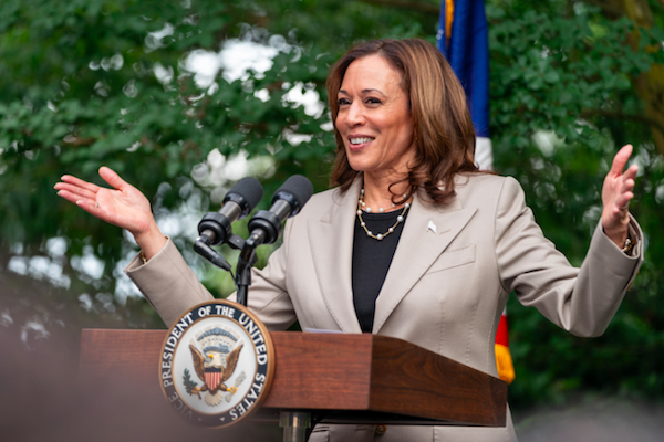 Kamala Harris, candidata: una historia en tres actos