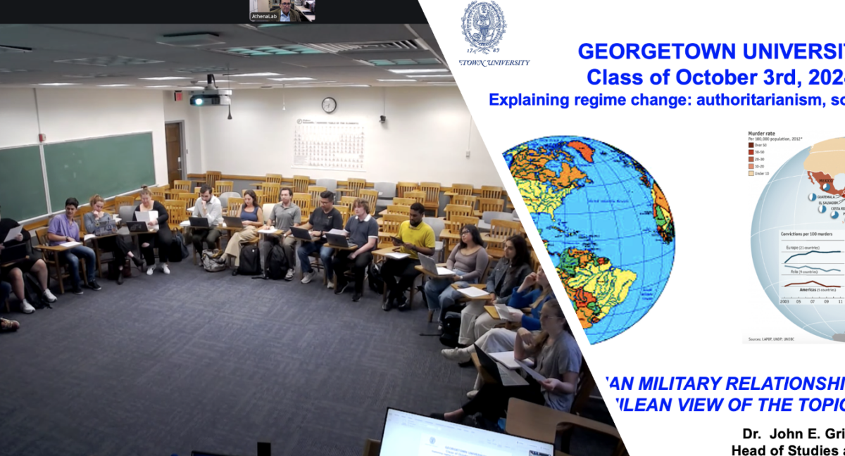 SEMINARIO | Jefe de estudios en seminario en la Universidad de Georgetown